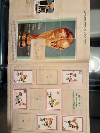 Álbum Mundial Fútbol Múnich 74