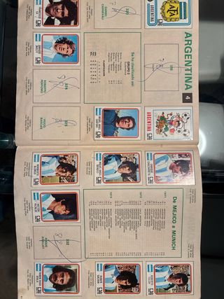 Álbum Mundial Fútbol Múnich 74