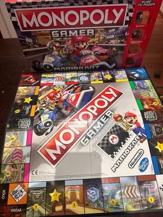Monopoly Mario Kart Gamer Español
