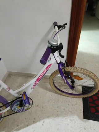 Bicicleta infantil niña