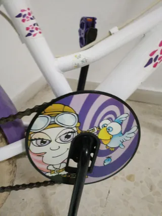 Bicicleta infantil niña