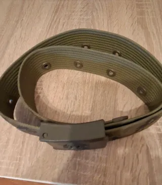 Cinturón militar ejército camuflaje