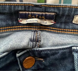 Vaqueros Salsa desgastados 37