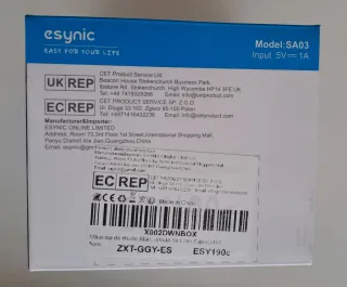 Máquina de Sonidos Relajantes Esynic