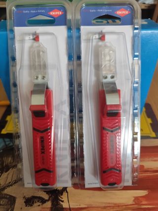 2 Pelacables Knipex pela mangueras nuevos