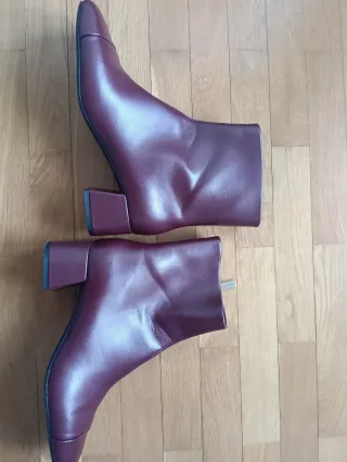 Botines granates Parfois