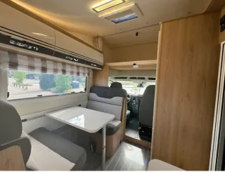 Autocaravana capuchina 6 plazas garaje