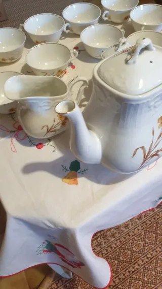 Conjunto 10 chávenas antigas 51 anos