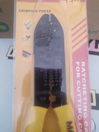 Herramienta crimpadora y cortacables MAXGE