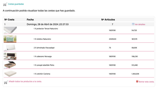 Colchón Carisma 160x190 + 2 almohadas premium