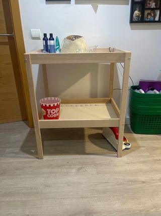 Cambiador de bebé madera