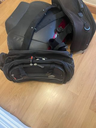 Maleta Givi 50L + Alforjas Moto