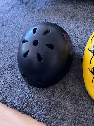 Pack 2 Cascos Infantiles (Amarillo y Negro)