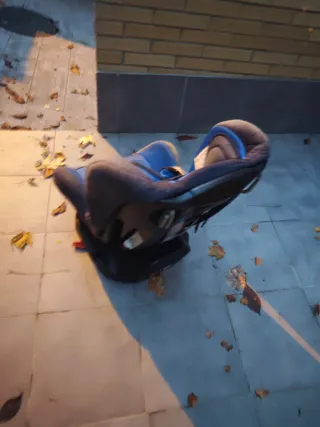 Silla coche bebé Babyauto azul De 0-18kg.