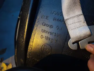 Silla coche bebé Babyauto azul De 0-18kg.