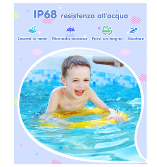 Smartwatch Bambini 44mm Blu