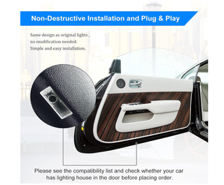 4 Luci Proiettore Logo Bmw