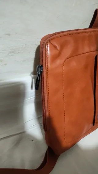 Borsello Piquadro Pelle Marrone