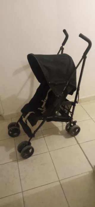 Silla de paseo negra