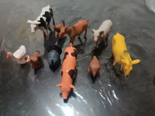 Tractor Schleich juguete+ regalo figuras granja