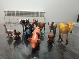 Tractor Schleich juguete+ regalo figuras granja