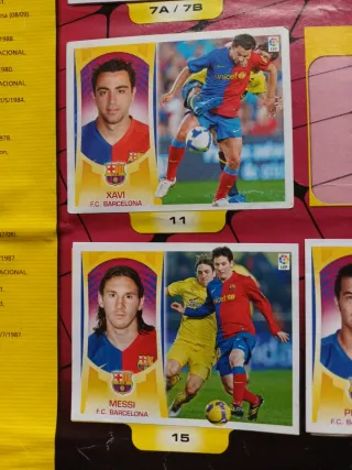 Álbum cromos Liga 09/10 casi completo