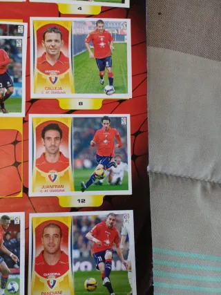 Álbum cromos Liga 09/10 casi completo