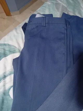 Traje Zara Hombre Azul Grisáceo
