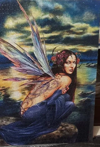 Lote 5 Puzzles Temática Gótica