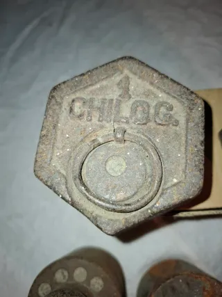 Antichi Pesi in Ghisa