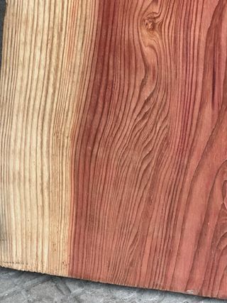 Tablón de Secuoya/Cedro para Mesa