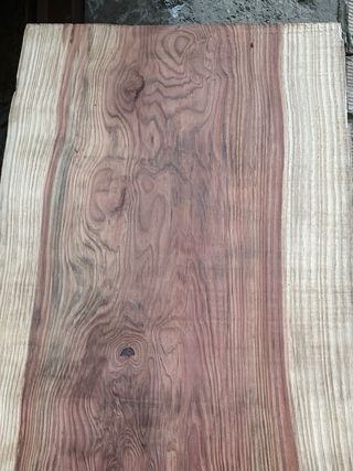 Tablón de Secuoya/Cedro para Mesa