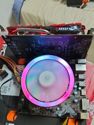 Placa Base + CPU AMD Ryzen 3 1200 escucho ofertas