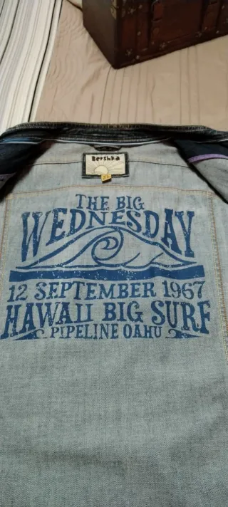 Chaqueta vaquera Bershka chico