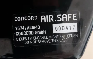 Maxicosi Concord Air Safe con módulo Isofix