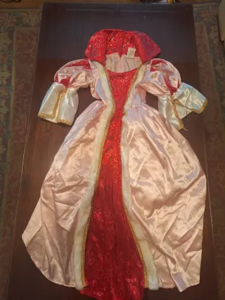 Disfraz Princesa Rosa y Rojo