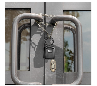Cassetta sicurezza chiavi aggancio metallo