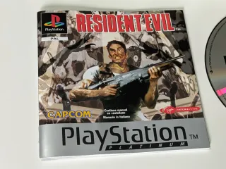 Resident Evil Platinum PS1 Capcom