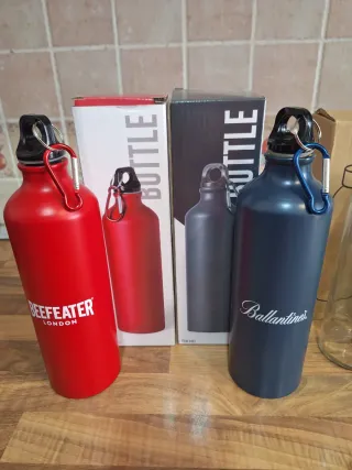 Botella Agua Aluminio Beefeater Ballantines