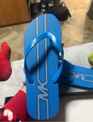 Chanclas Michael Kors Azules