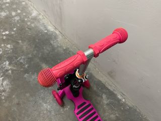 Patinete 3 Ruedas Infantil Rosa