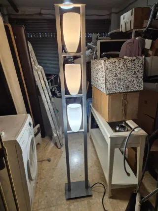 Lámpara de pie moderna 3 luces
