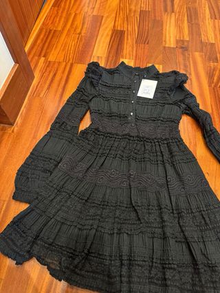 Vestido negro talla XS