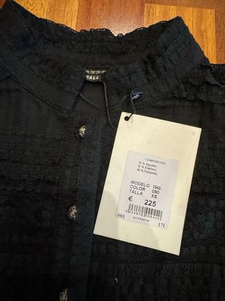 Vestido negro talla XS