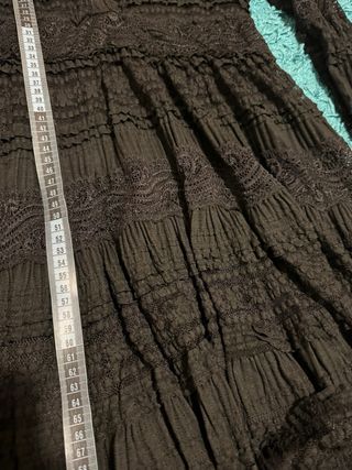 Vestido negro talla XS