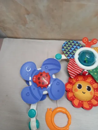 Archetto sonagli culla con ape e coccinella