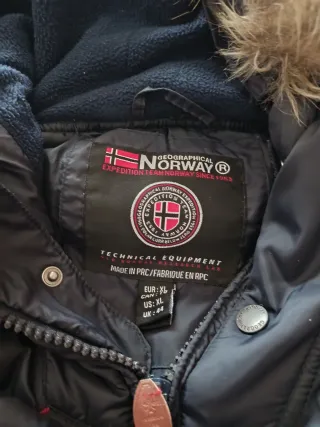 Anorak  Negro Adulto