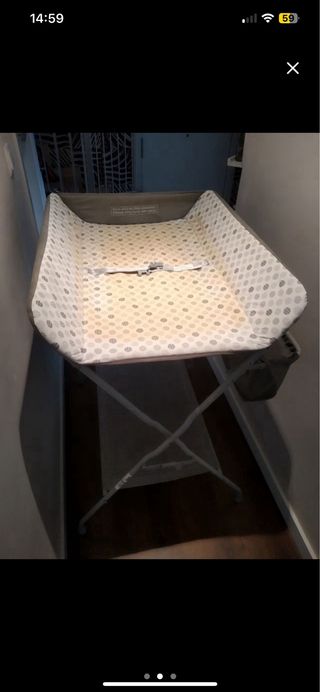 Cambiador plegable bebé