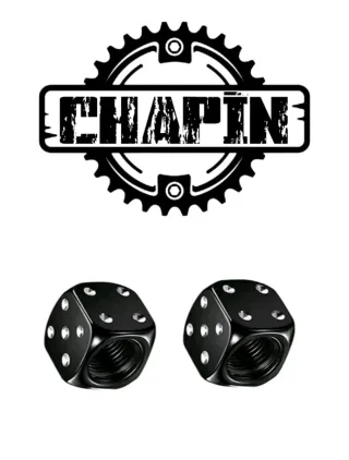 Tapones de rueda metálicos (DADOS)