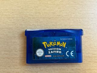 Pokémon Zafiro GBA - Solo Cartucho